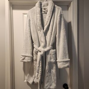 Luxurious Light Blue Bathrobe